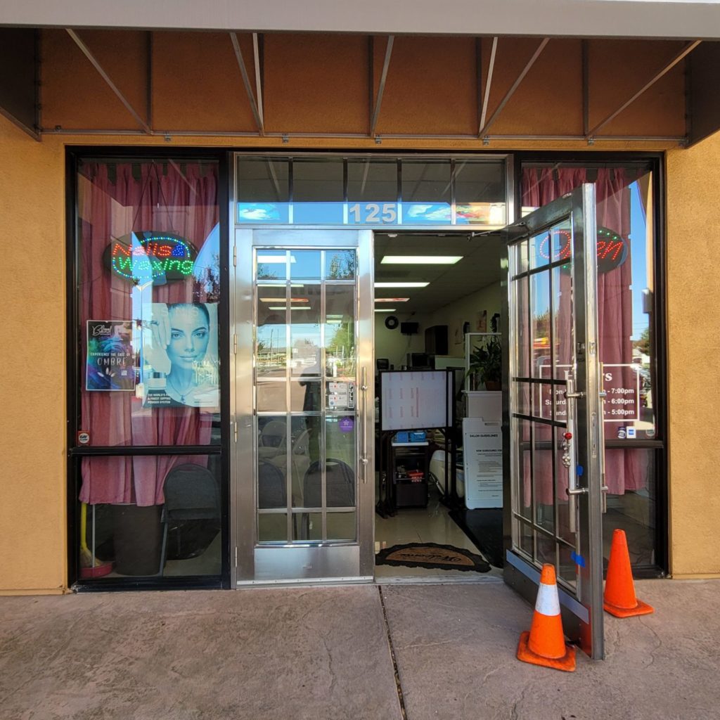 Commercial Storefront Glass and Aluminum door Installation